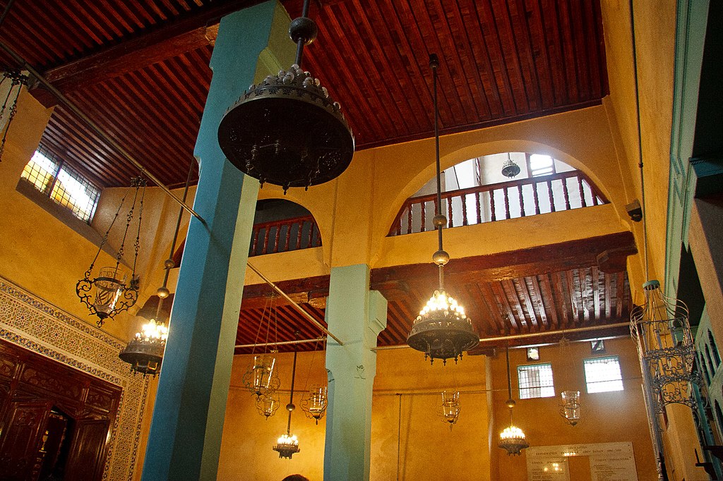 Synagogue Ibn Danan dans le Mellah de Fès. Photo de Mike Prince.