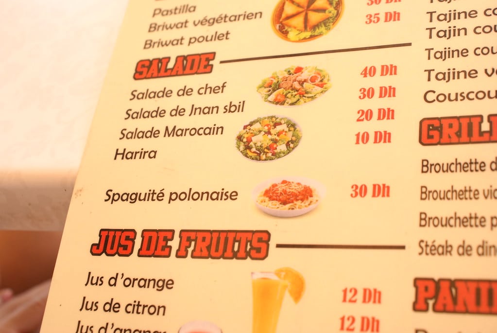 Spaguité polonaise, ce n'est pas une spécialité de Fès comme son nom l'indique. Ce n'est une spécialité polonaise comme son nom ne l'indique pas.