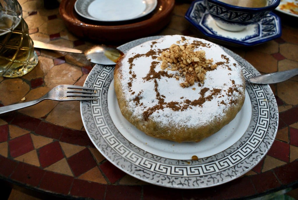 Spécialité culinaire de Fès : La pastilla.