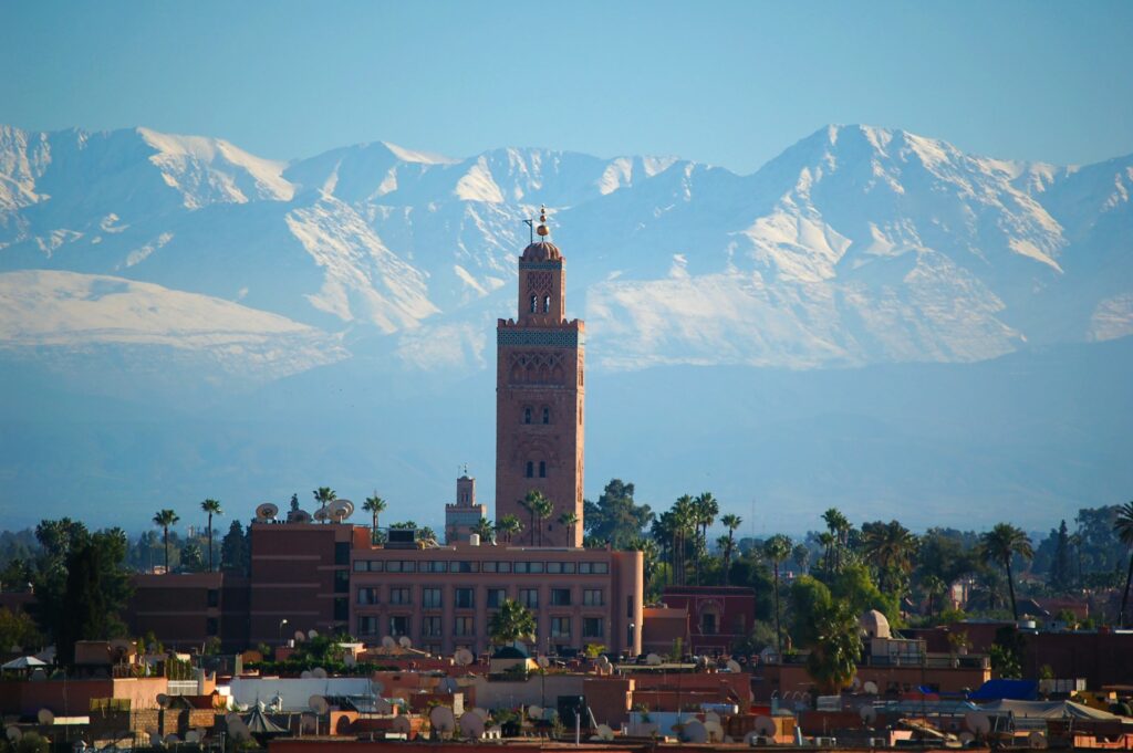Maroc : Vue sur la Koutoubia à Marrakech - Photo de Paul Macallan - Licence Unsplash