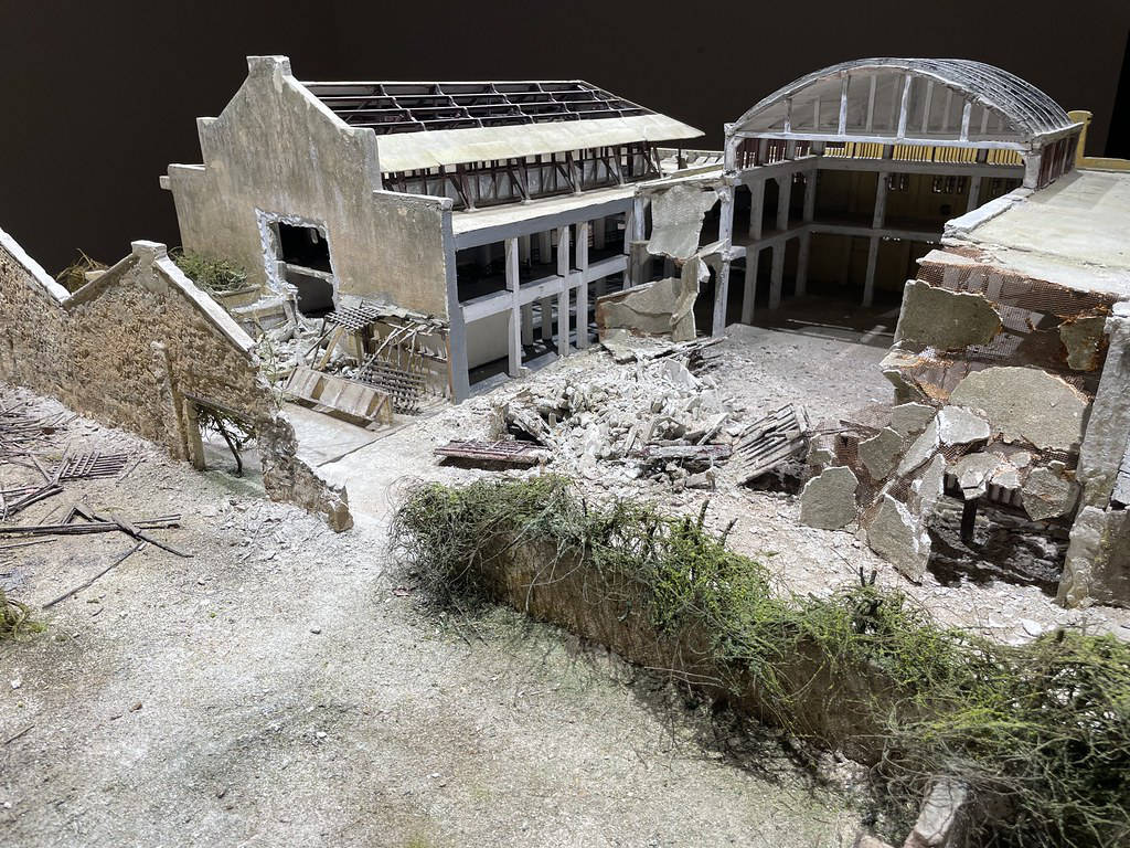 Maquette de l'Usine Legal frères de Casablanca par Hassan Darsi.