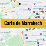 Carte de Marrakech (Maroc) : Plan détaillé gratuit et en français à télécharger