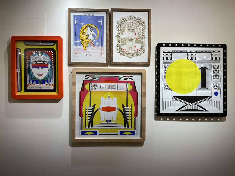 Galerie Lblassa Art Space à Marrakech.