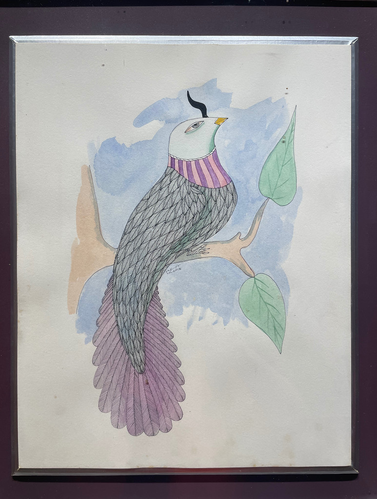 Oeuvre de Saladi au Musée Jemaa el Fnaa de Marrakech.