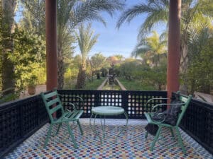 Quartier de la Palmeraie à Marrakech