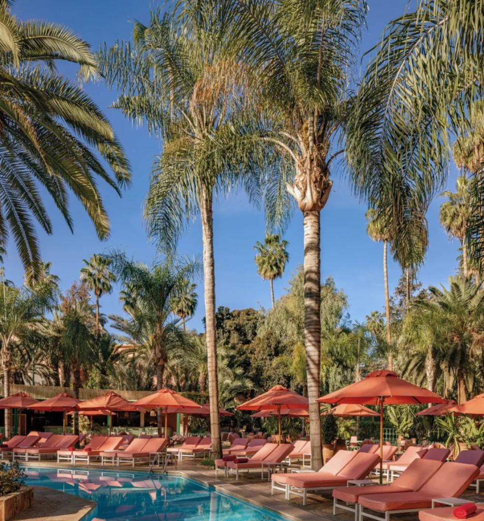 Piscine Es Saadi à Marrakech.