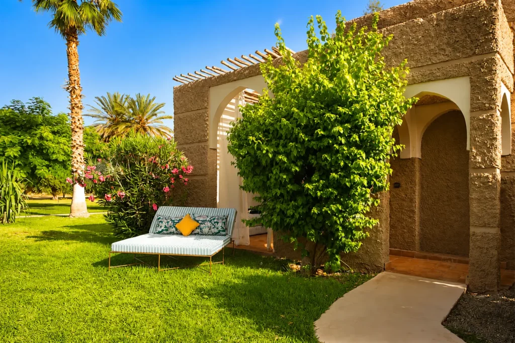 Jardin de la Villa Nour à Marrakech.