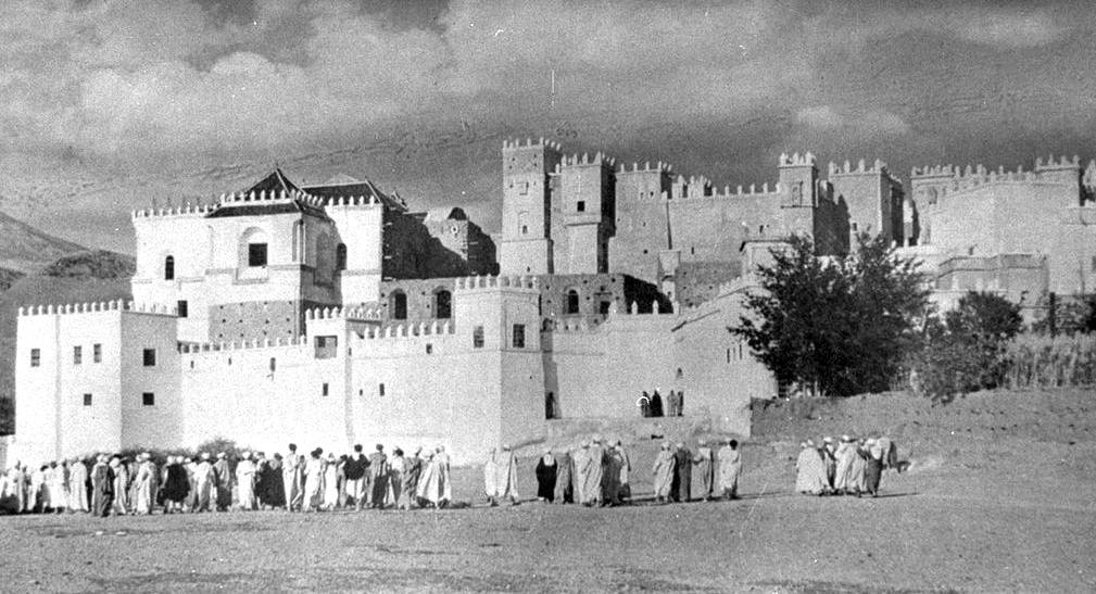 Casbah de Telouet dans les années 1920/1930.