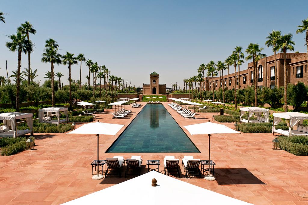 Dans l'un des hotels de luxe les plus somptueux de dehors de Marrakech : Le Selman Marrakech