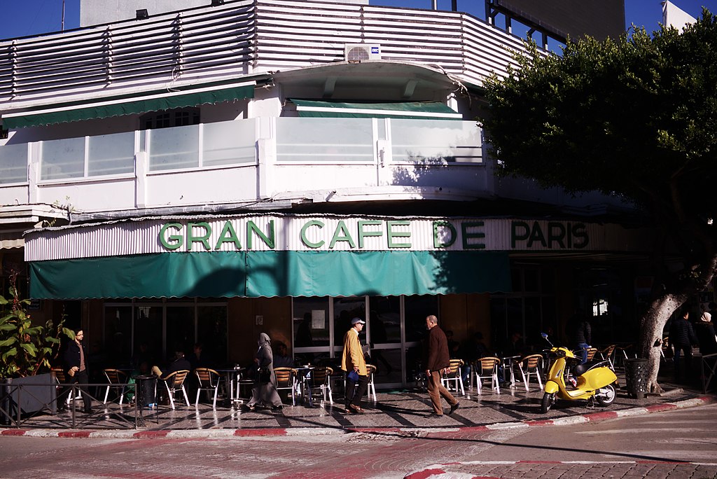 Gran Cafe de Paris à Tanger - Photo de Nicolas Vigier - Licence c0