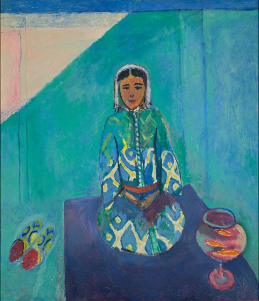 "Zorah sur la terrasse" par Henri Matisse au Musée Pouchkine.
