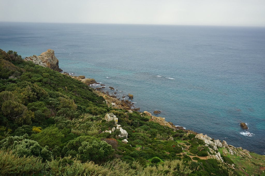 Vue depuis le phare du Cap Spartel à Tanger.