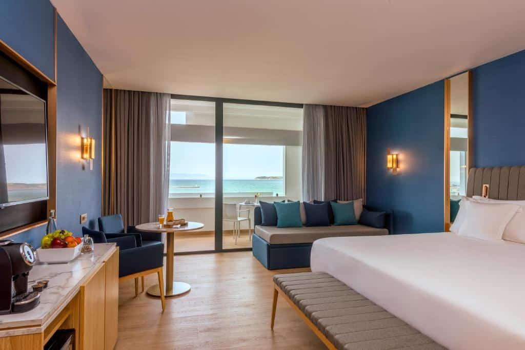Chambre de l'hotel Barcelo à Tanger.