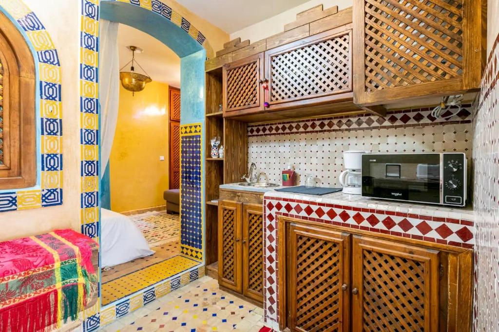 Location de Tiny House Dar Sandra Moroccan Tiny House dans le quartier de la Kasbah à Tanger.