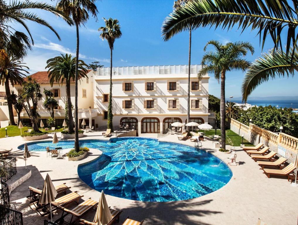 Piscine du Grand Hotel Villa de France à Tanger.