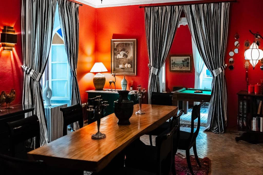 Dans l'hotel de luxe Lalla Soulika à Tanger.