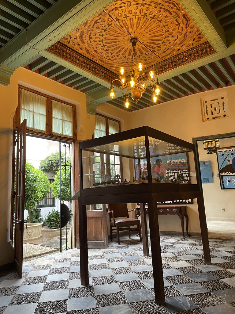 Dans le musée de la Légation américaine à Tanger.
