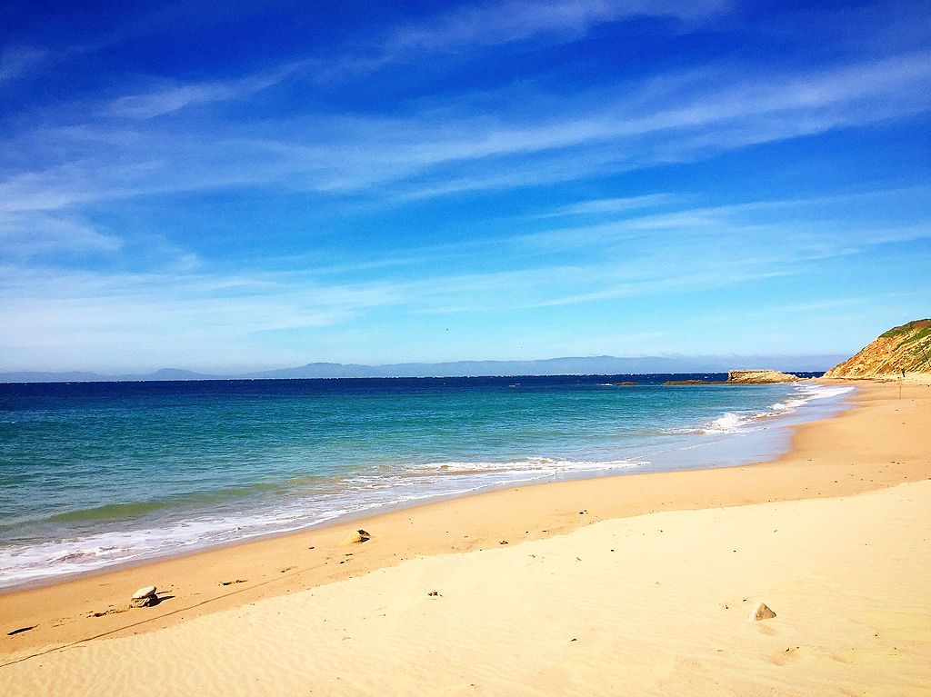 Plage Sidi Kankouch près de tanger - Photo d'Abdelkarim Chaara - Licence ccbysa 4.0