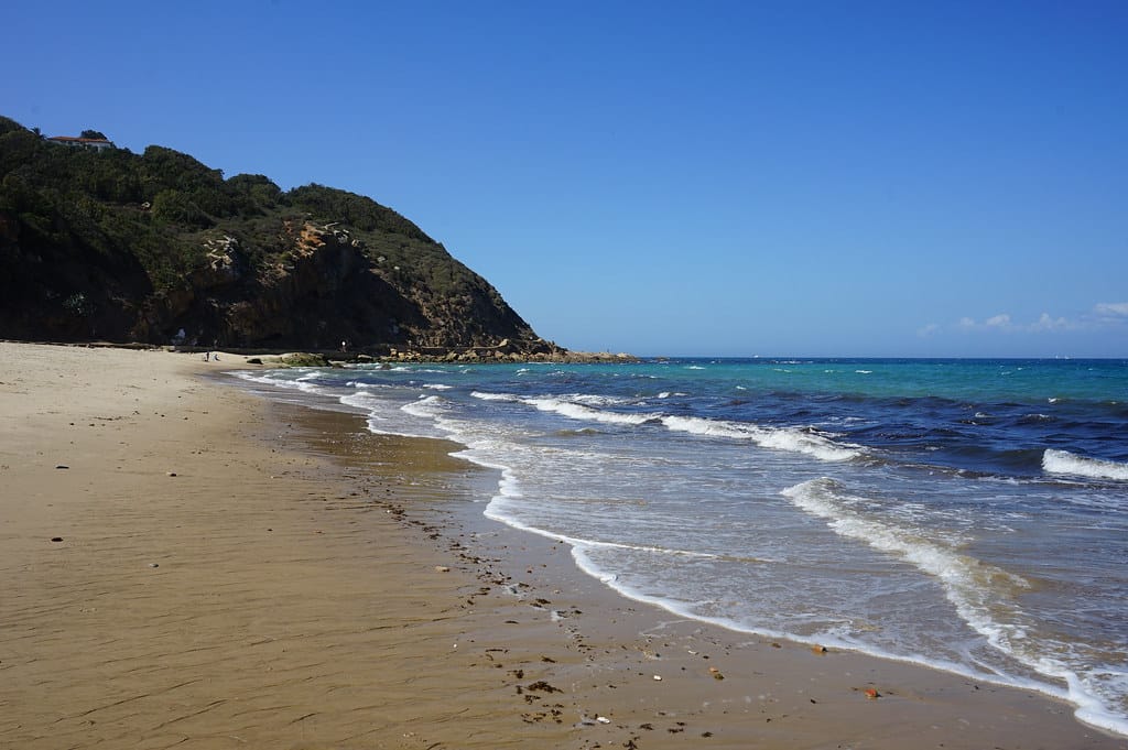 Plage de Merkala à Tanger.
