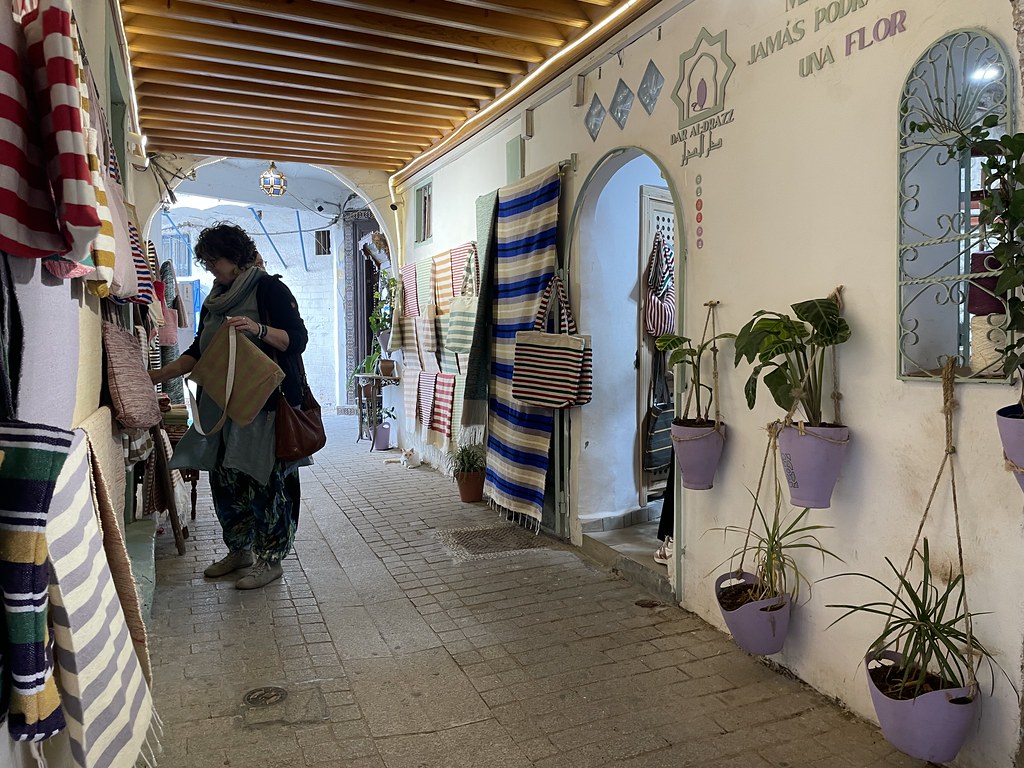 Boutique Dar Al Drazz dans la Kasbah de Tanger.