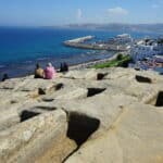 Nécropole punico-romaine de Hafa à Tanger : Plus belle vue sur le détroit de Gibraltar