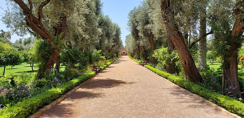 Jardin de l'Hotel Mamounia à Marrakech - Photo de Pi3.124 - Licence ccbysa 4.0
