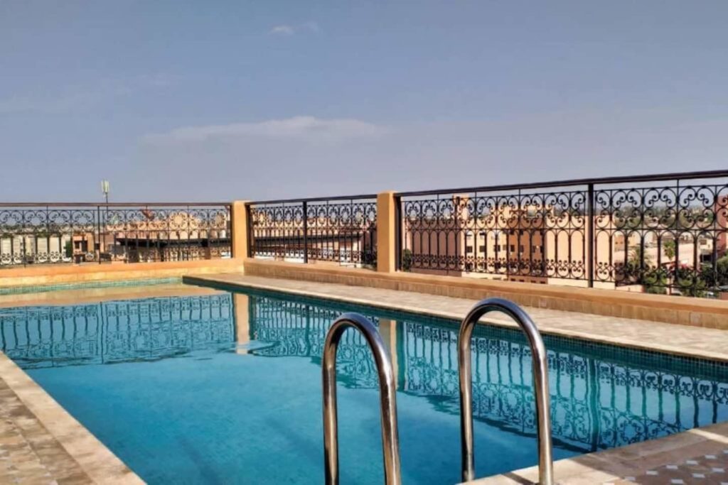 Airbnb à Marrakech : Appartement en location avec piscine.