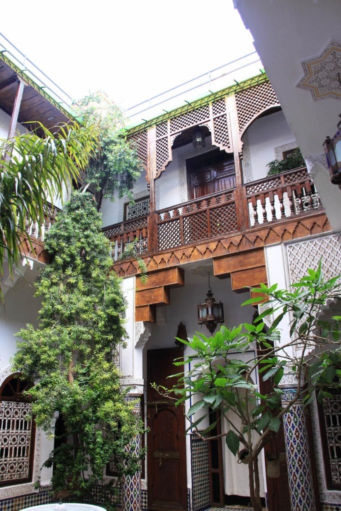 Airbnb à Marrakech : Chambre du superbe riad à louer.