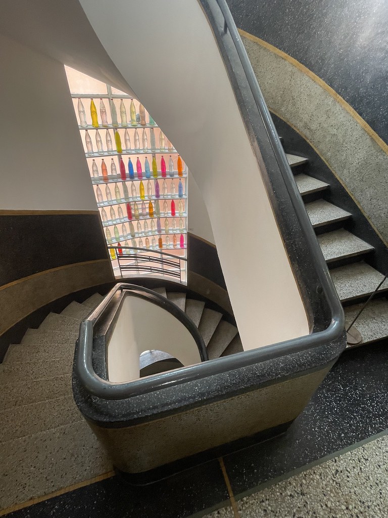 Escalier du Comptoir des mines.