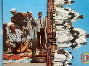 Cartes postales des années 1970 de Marrakech.