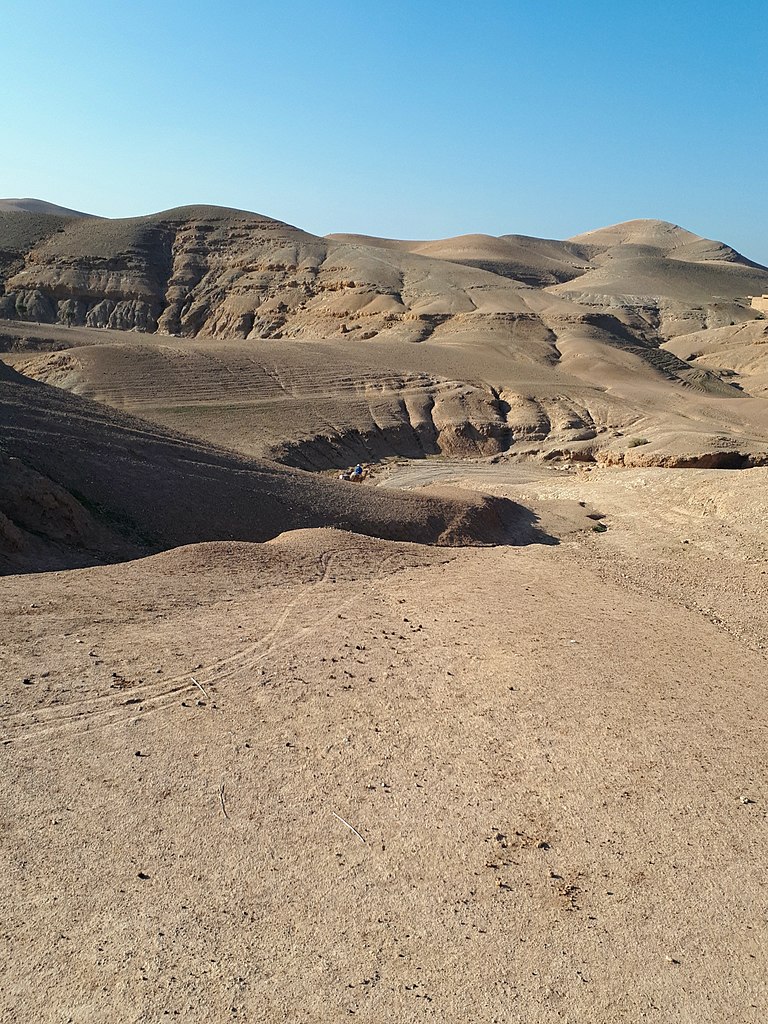 Desert d'Agafay près de Marrakech - Photo de Pierre Hamelin - Licence CC BY SA 4.0