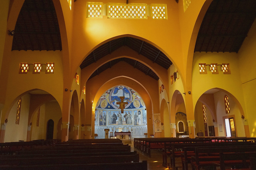 Eglise des Saint Martyrs de Guéliz à Marrakech.