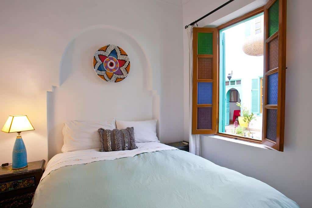 chambre du Riad Dar Aida à Marrakech.