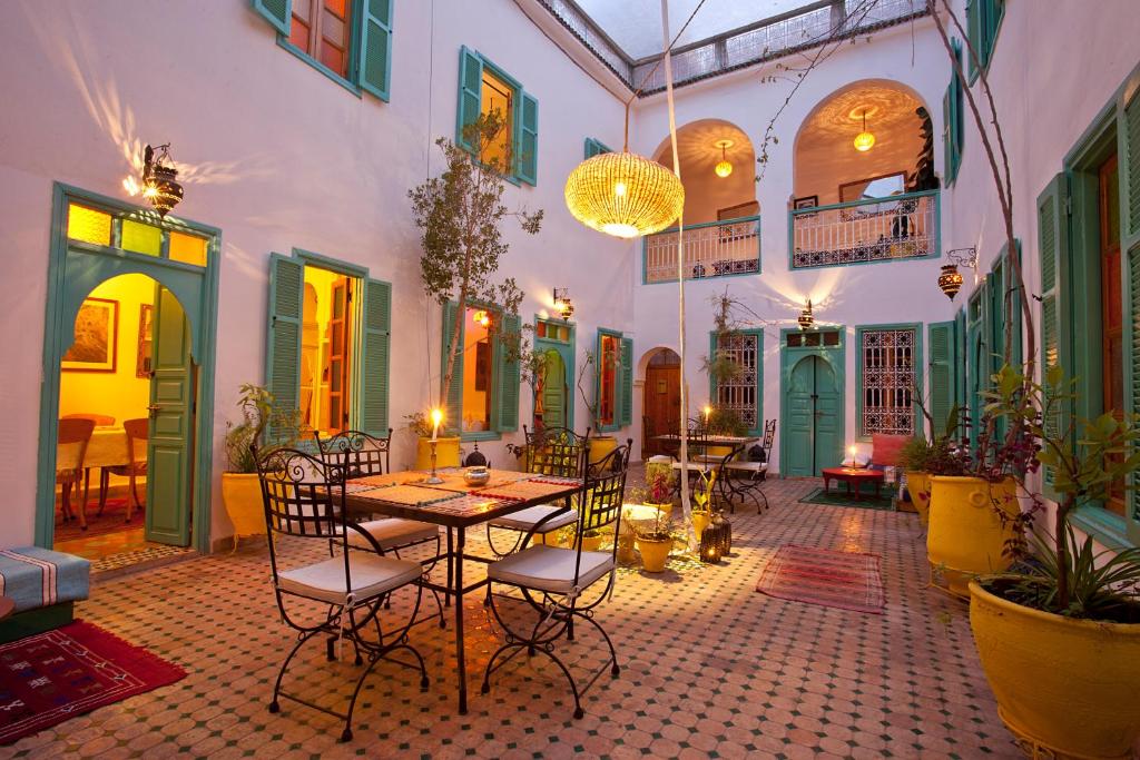 Dans le Riad Dar Aida à Marrakech.