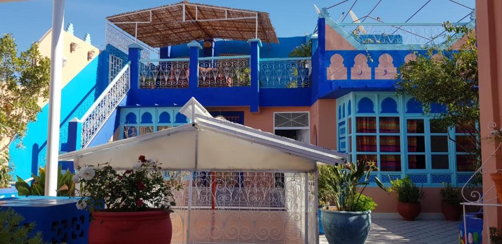 Terrasse du Riad Konouz à Marrakech.