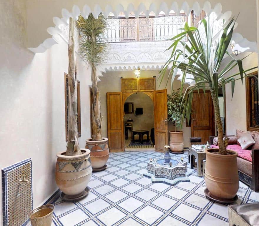 Dans le Riad Sania by Ghali à Marrakech.