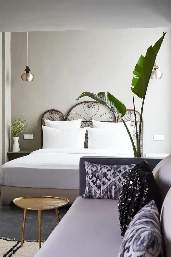 Chambre du Riad Numa à Marrakech.