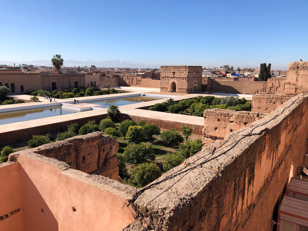 Palais d'El Badii dans la Casbah au sud de la Médina de Marrakech - Photo de Jared Lisack