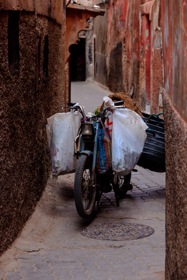 Travaux en cours dans la Médina de Marrakech - Photo de Nicolai Plenk