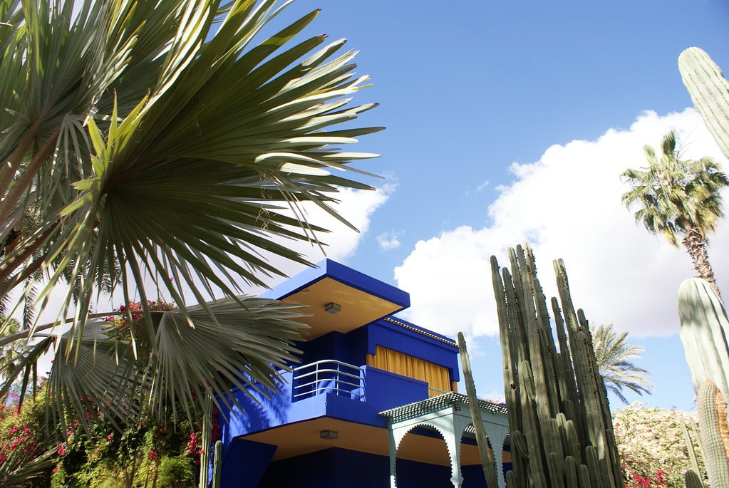 Quand venir à Marrakech au Maroc ? Climat et météo à 7 jours. Photo du jardin Majorelle.