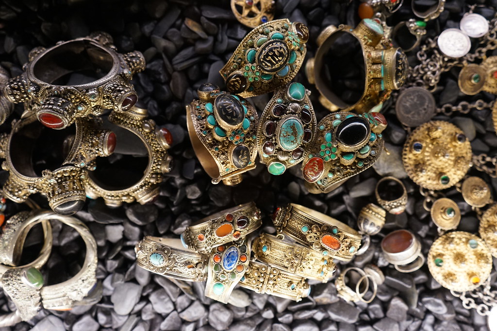 Bijoux du Daghestan - Dans le Musée des parures à Marrakech.