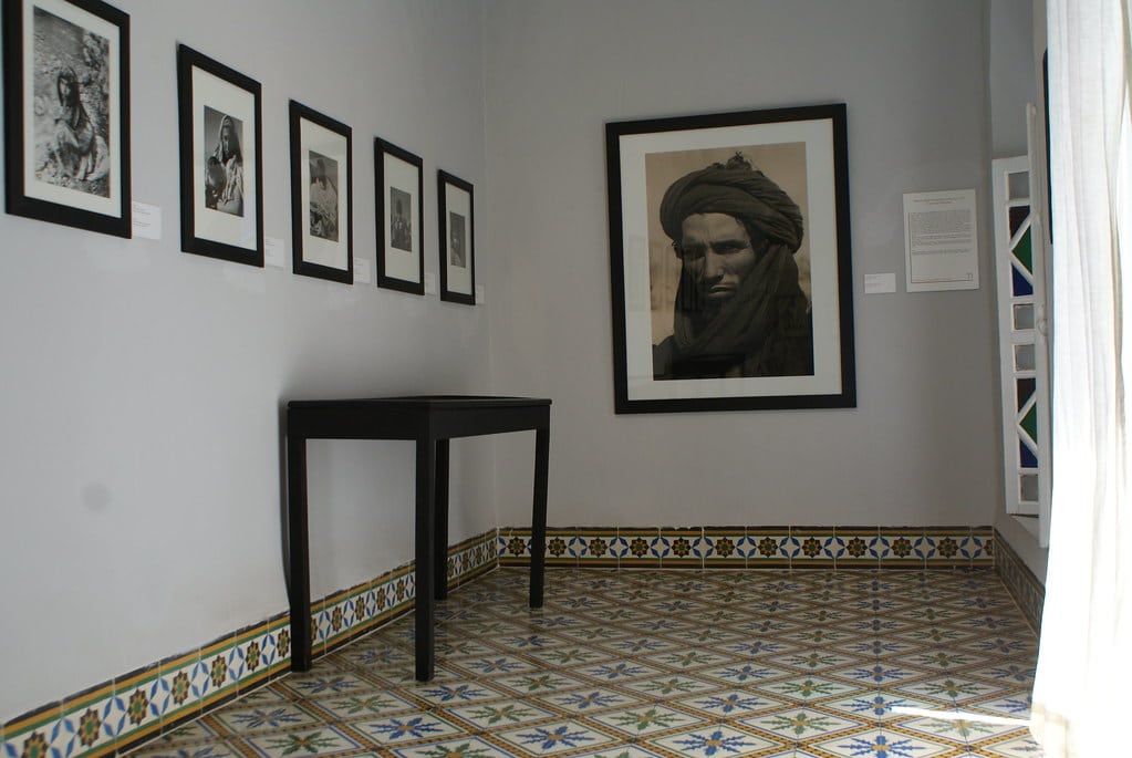 Une des salles de la Maison de la photographie à Marrakech.