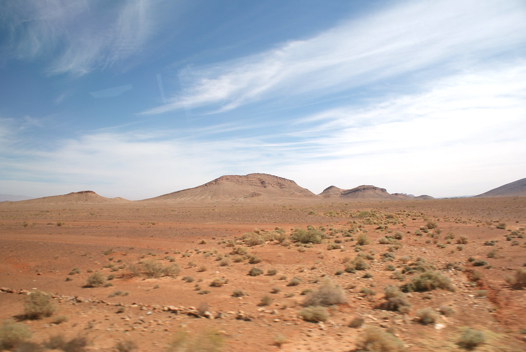 Entre Ouarzazate et Merzouga.