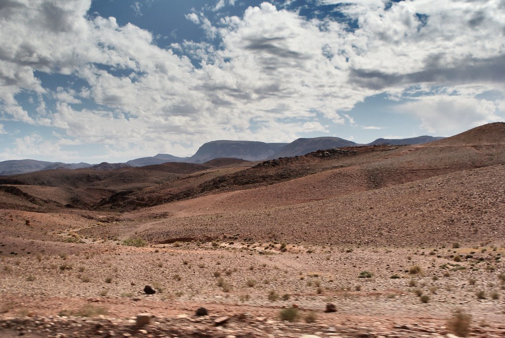 Entre Ouarzazate et Merzouga.