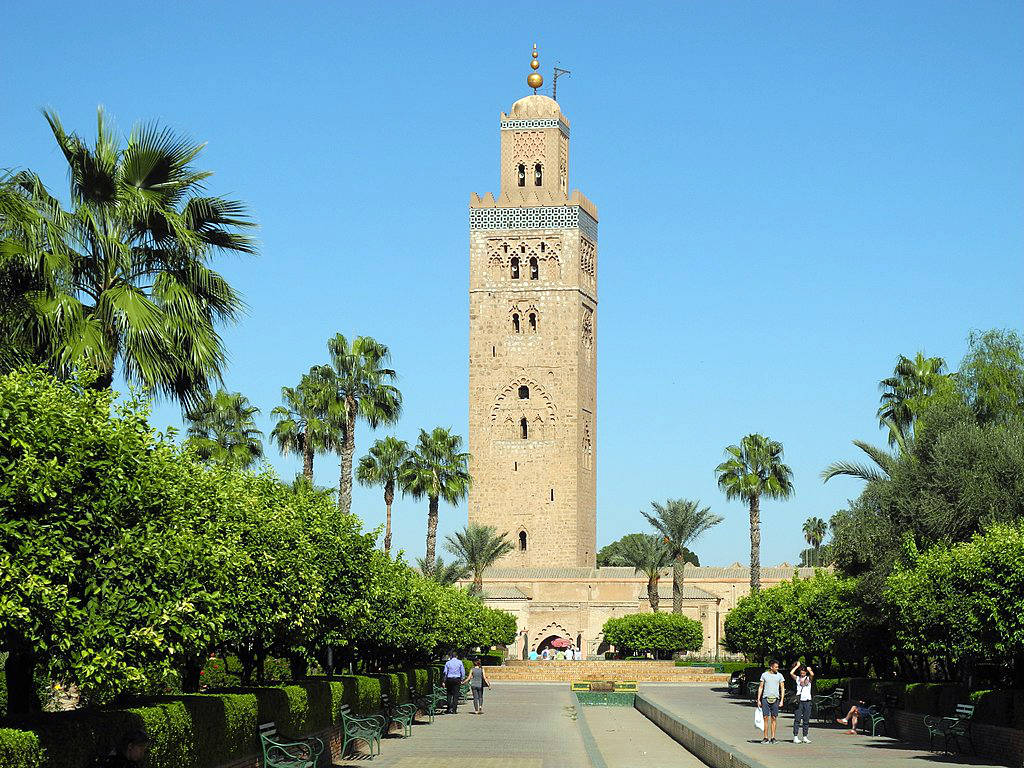 Jardin de la Koutoubia - Photo de Baca12 - Licence ccbysa 4.0