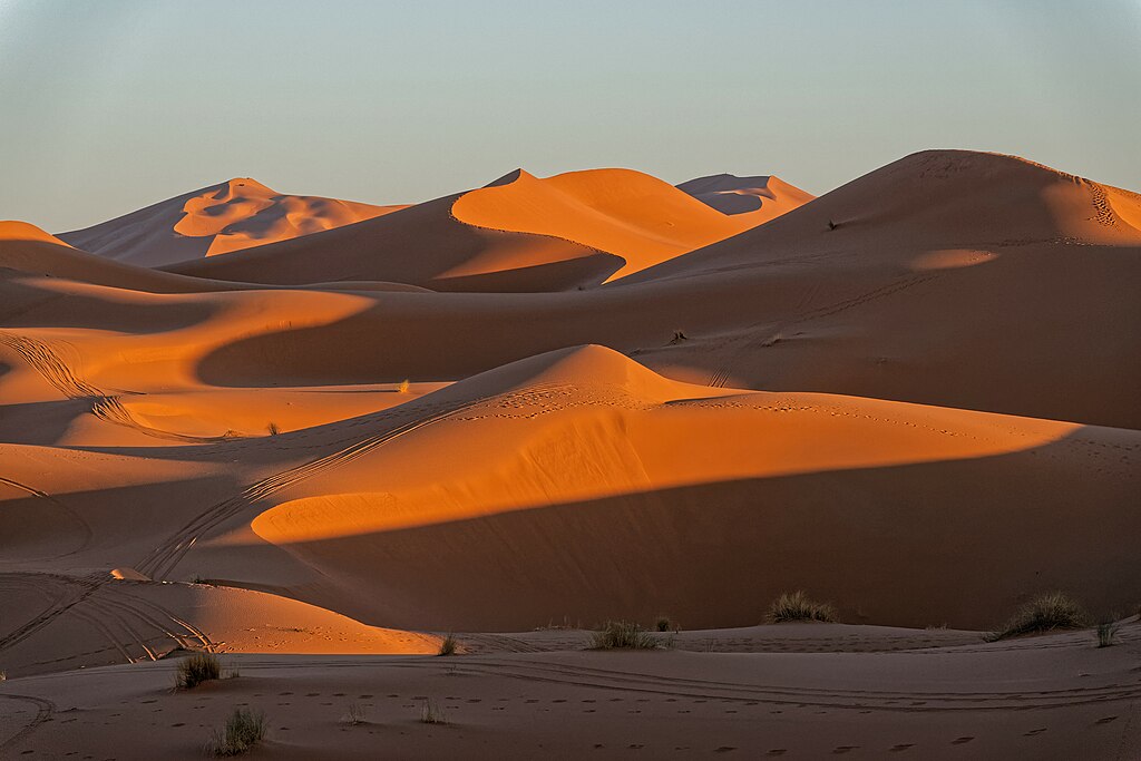 Dunes du désert de Merzouga - Photo de Holger Uwe Schmitt - licence ccbysa 4.0