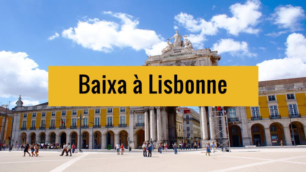 Quartier de Baixa à Lisbonne sur Youtube