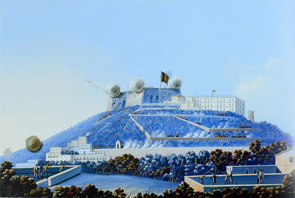 Prise du chateau de Sant'Elmo en 1799.