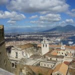 Castel Sant&rsquo;Elmo à Naples : Chateau sur la colline et vue superbe