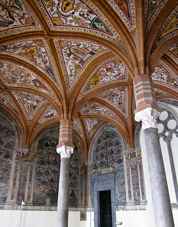 Sala Capitolare dans le complexe de San Lorenzo Maggiore à Naples – Photo d’Armando Mancini